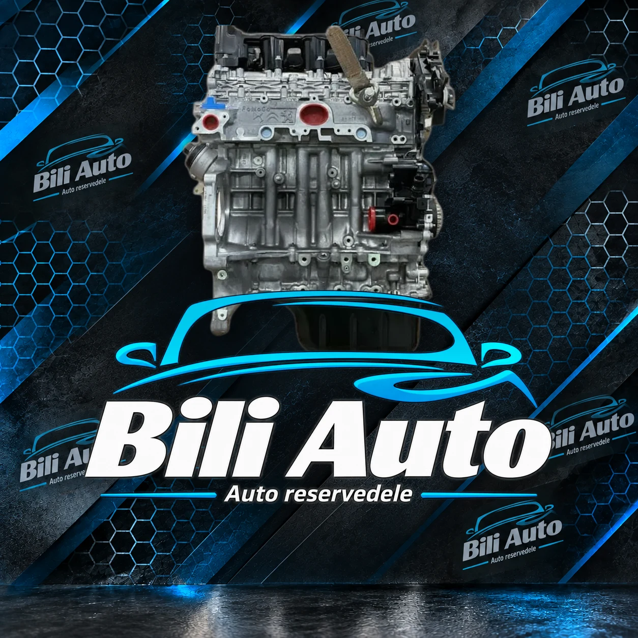 Peugeot Partner 1.5 YHZ 131 HK 96kW ny long block DV5RC - fabriksny motor - Billede 3