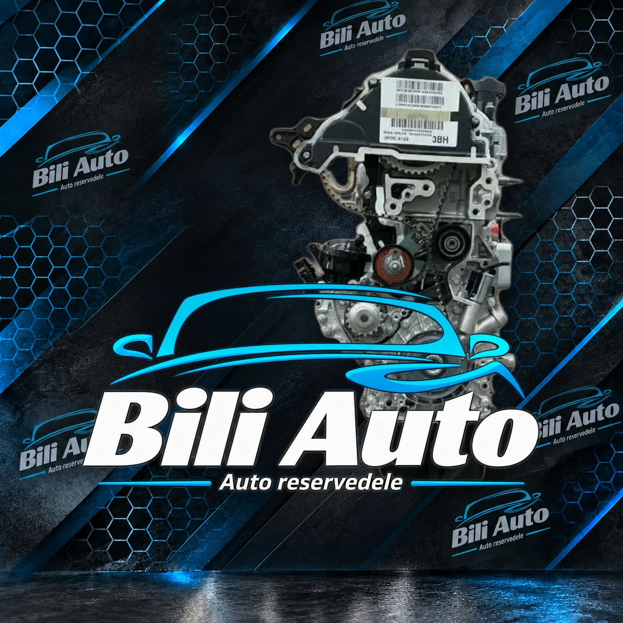 Peugeot Partner 1.5 YHZ 131 HK 96kW ny long block DV5RC - fabriksny motor - Billede 4