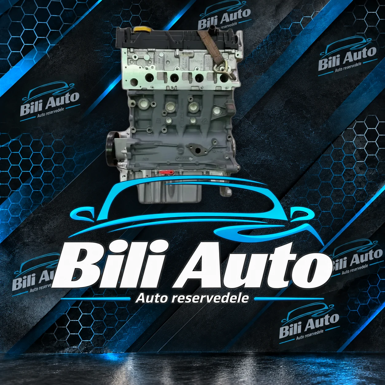 Opel Zafira 1.9 Z19DT 120 HK 88kW ny long block - fabriksny motor - Billede 3