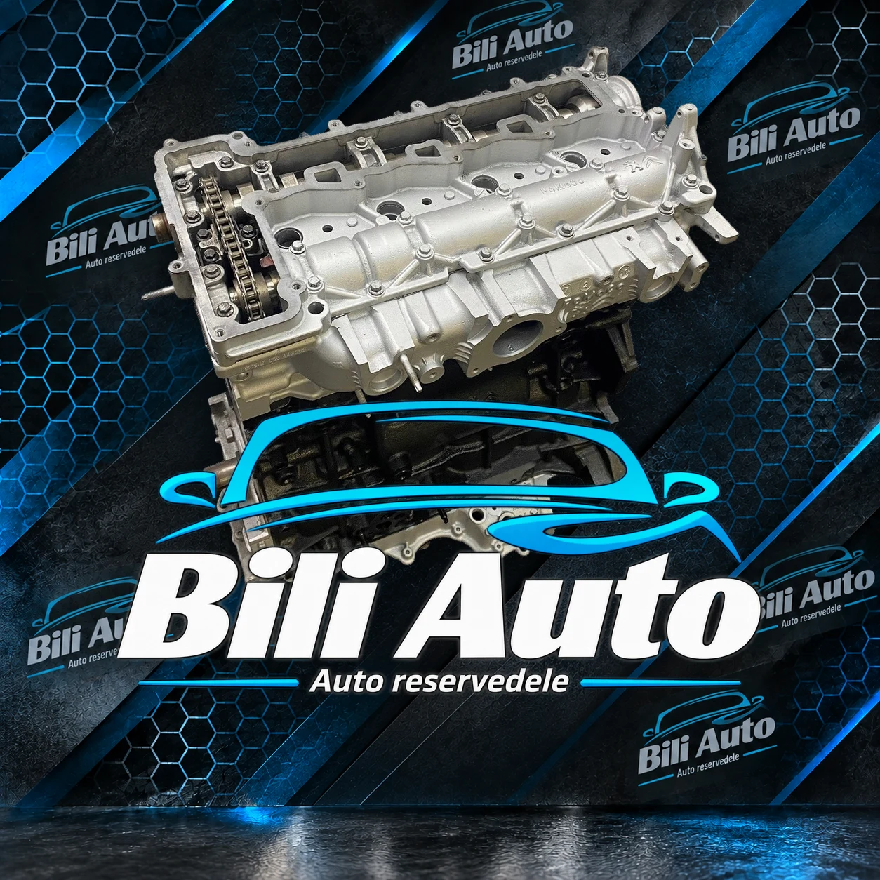 Citroen 2.0 BlueHDi DYZZ - renoveret motor (long block) - Billede 2