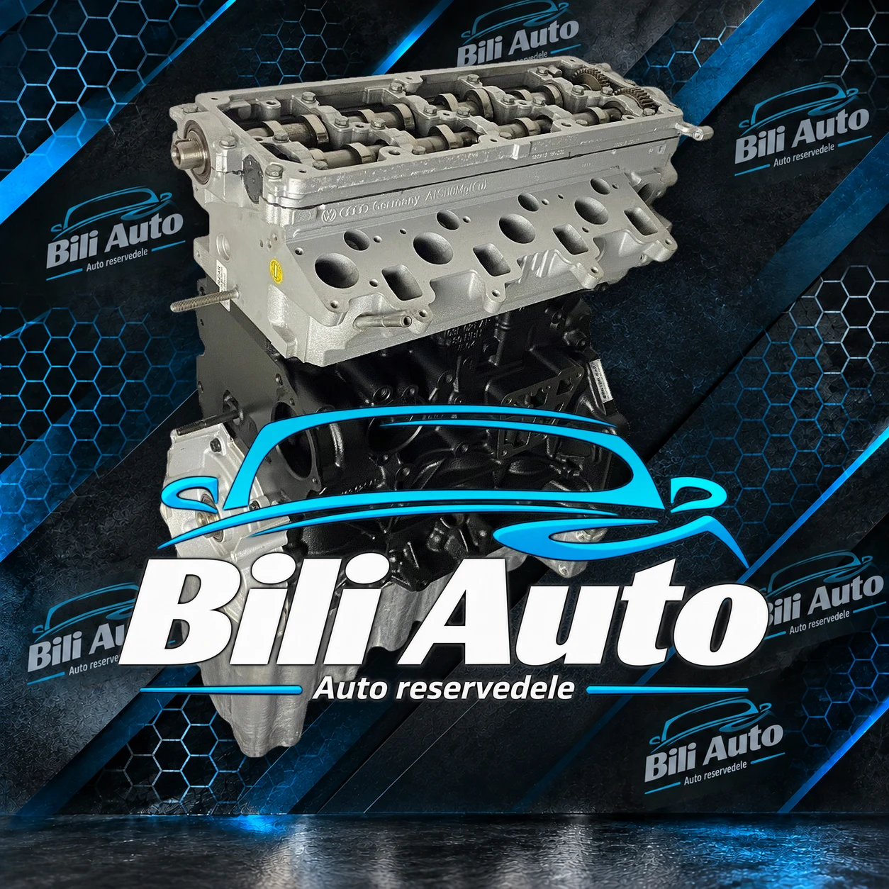 VW Crafter 2.0 TDI CKU CKUB CKT CKTC - renoveret motor (long block) - Billede 2