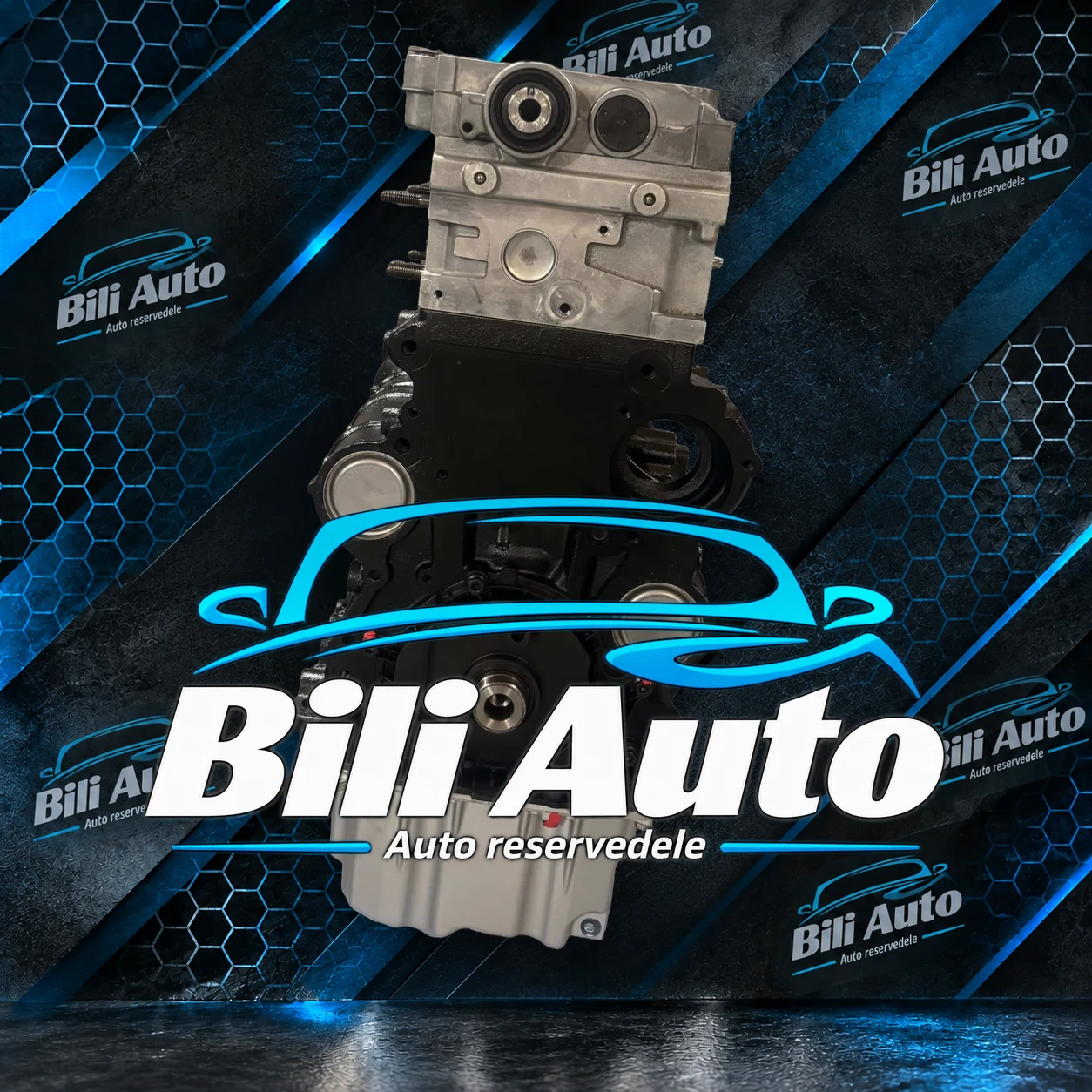VW 2.0 TDI CUP CUPA - renoveret motor (long block) - Billede 4