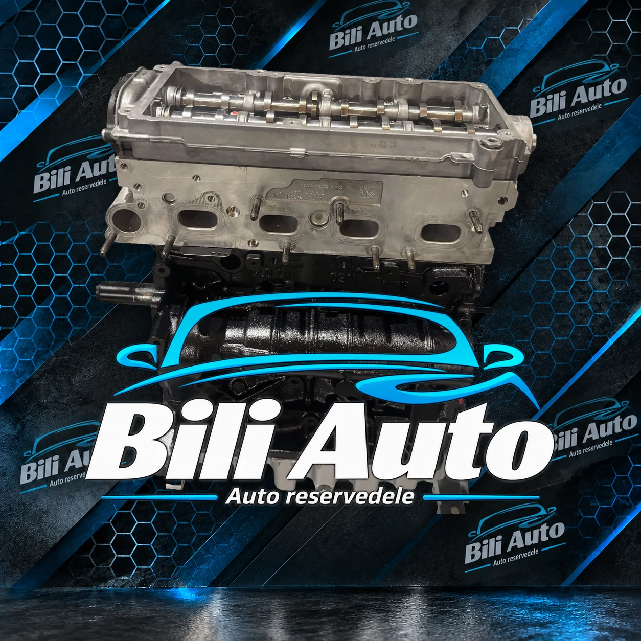 VW 2.0 TDI CUV CUVA - renoveret motor (long block) - Billede 6
