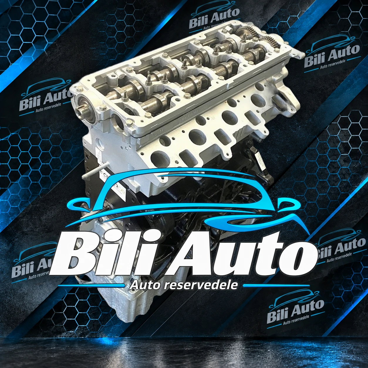 Vw / Audi CBA 2.0 CAG - renoveret motor (long block)