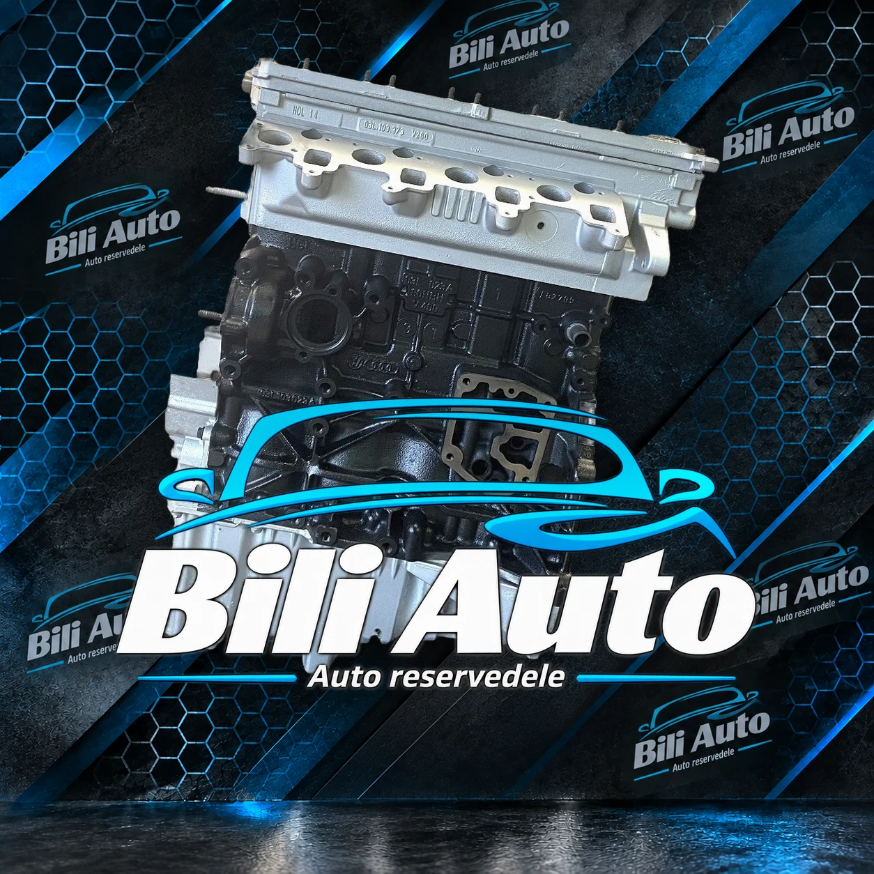 Vw / Audi CBA 2.0 CAG - renoveret motor (long block) - Billede 6