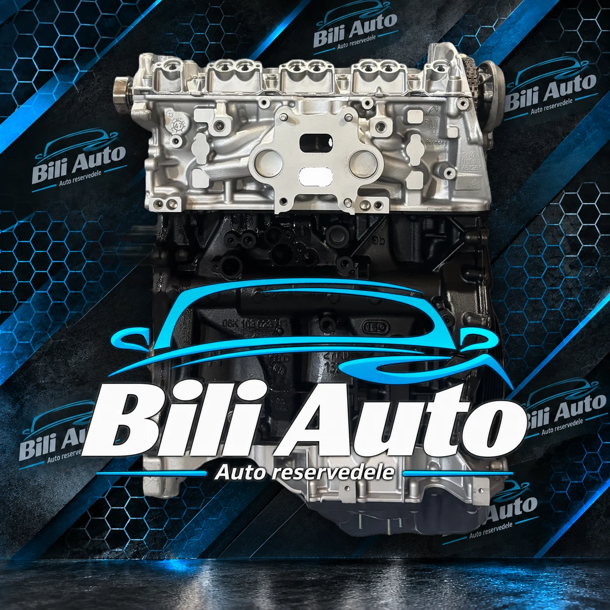 Audi 2.0 TFSI CYP CYPA - renoveret motor (long block)