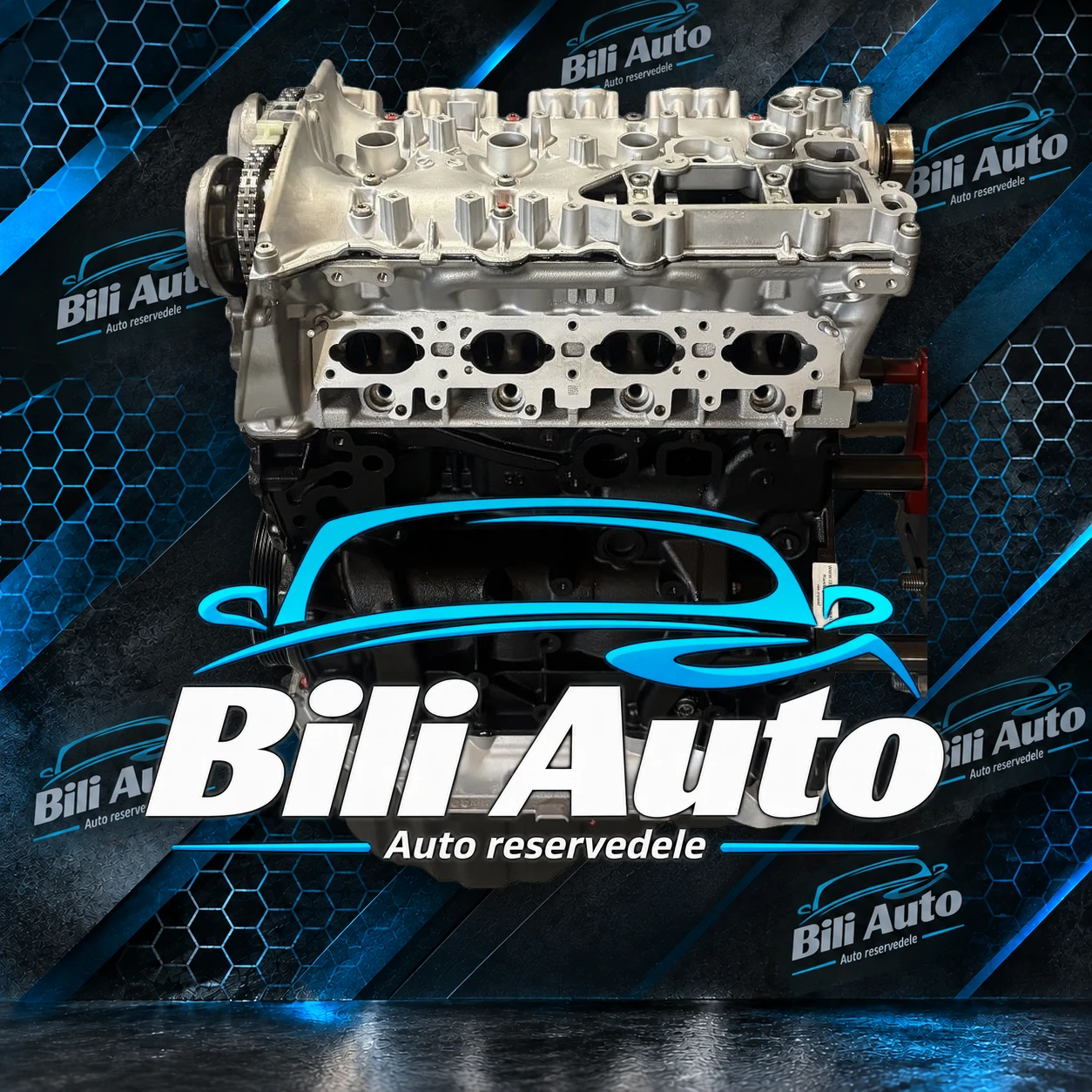 Audi 2.0 TFSI CYP CYPA - renoveret motor (long block) - Billede 2