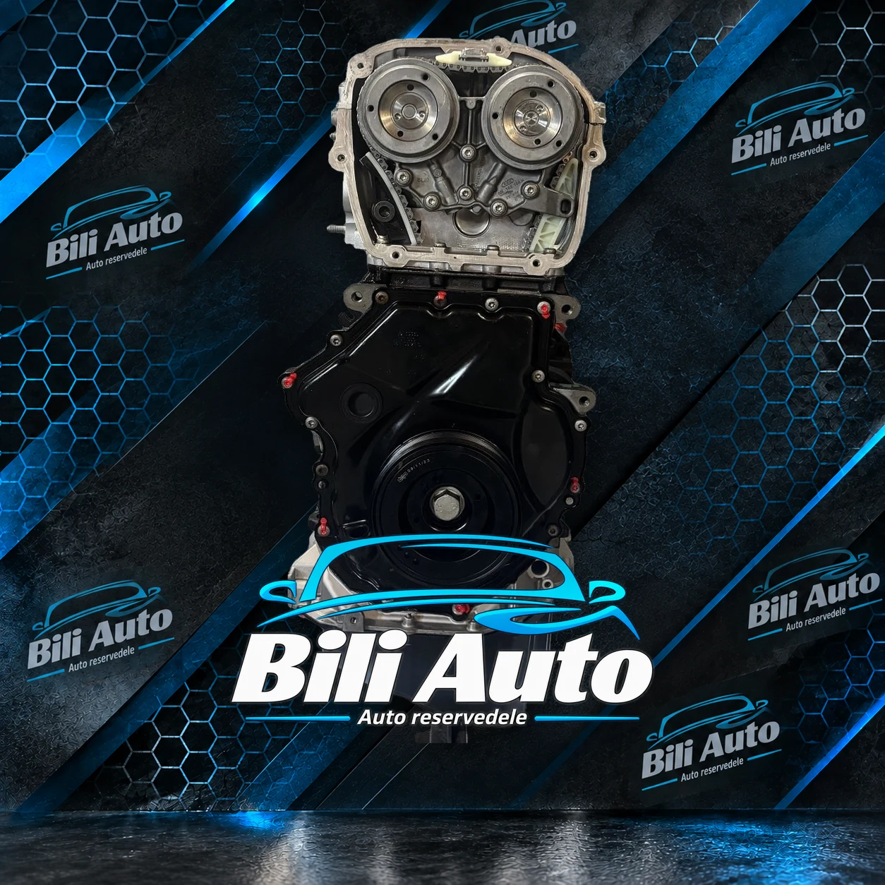 Audi 2.0 TFSI CYP CYPA - renoveret motor (long block) - Billede 3