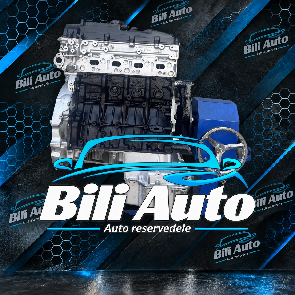 Mercedes-Benz OM 651 2.2 SPRINTER - renoveret motor (long block)