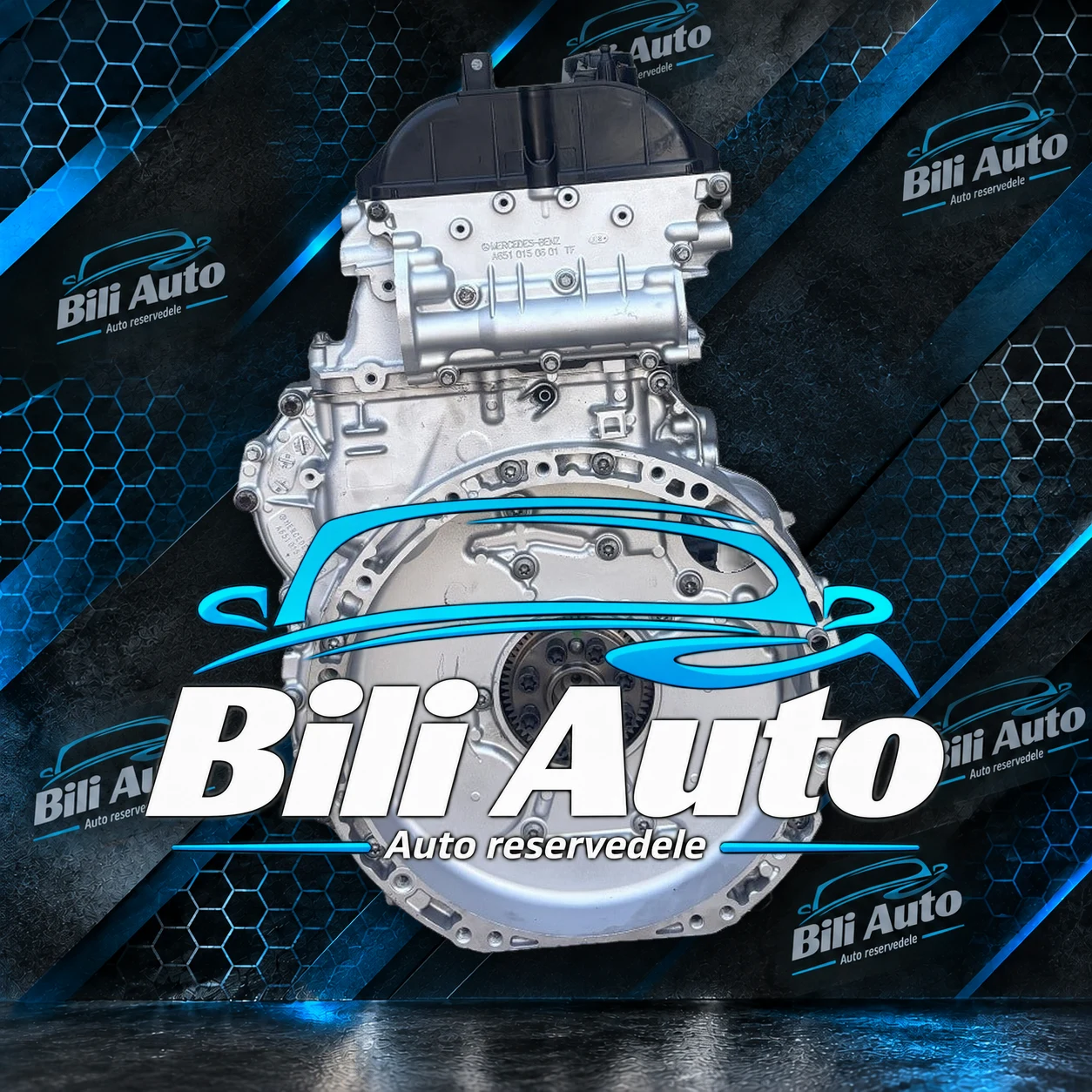 Mercedes-Benz OM 651 2.2 SPRINTER - renoveret motor (long block) - Billede 4