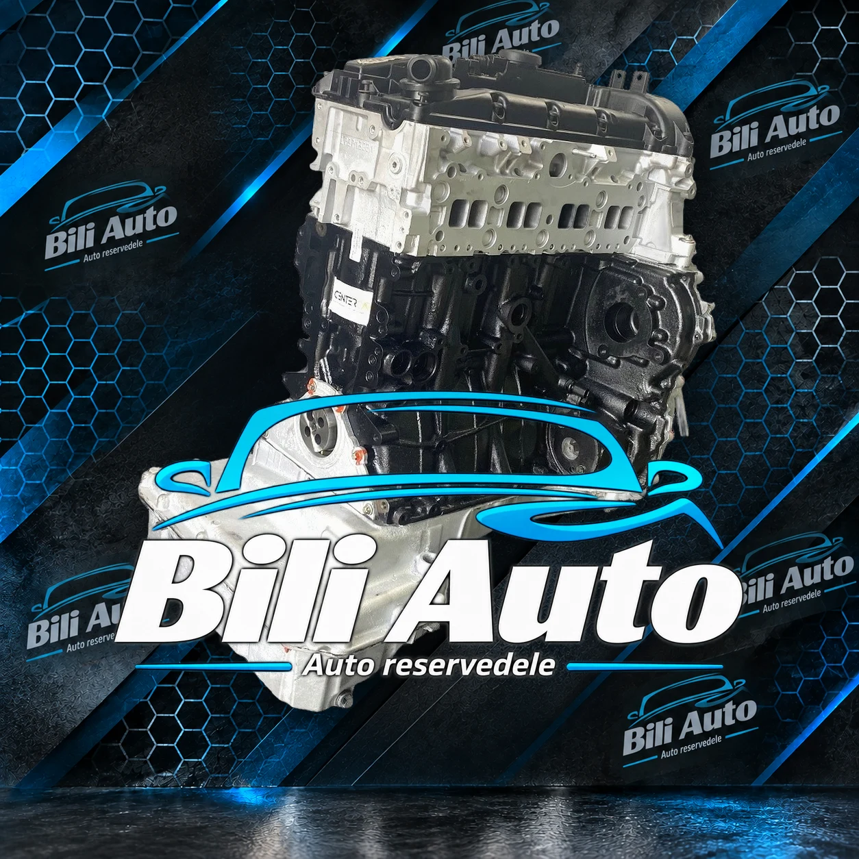 Mercedes-Benz OM 651 2.2 SPRINTER - renoveret motor (long block) - Billede 8