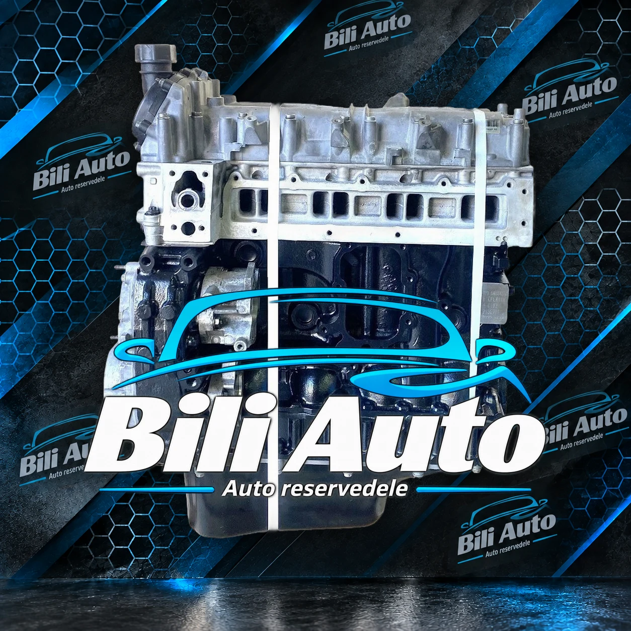 Iveco 3.0 F1CFL - renoveret motor (long block) - Billede 5