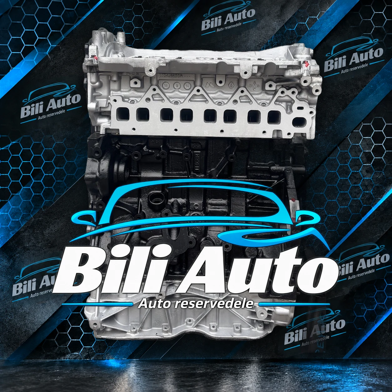 Nissan 2.3 Biturbo NV400 - renoveret motor (long block)