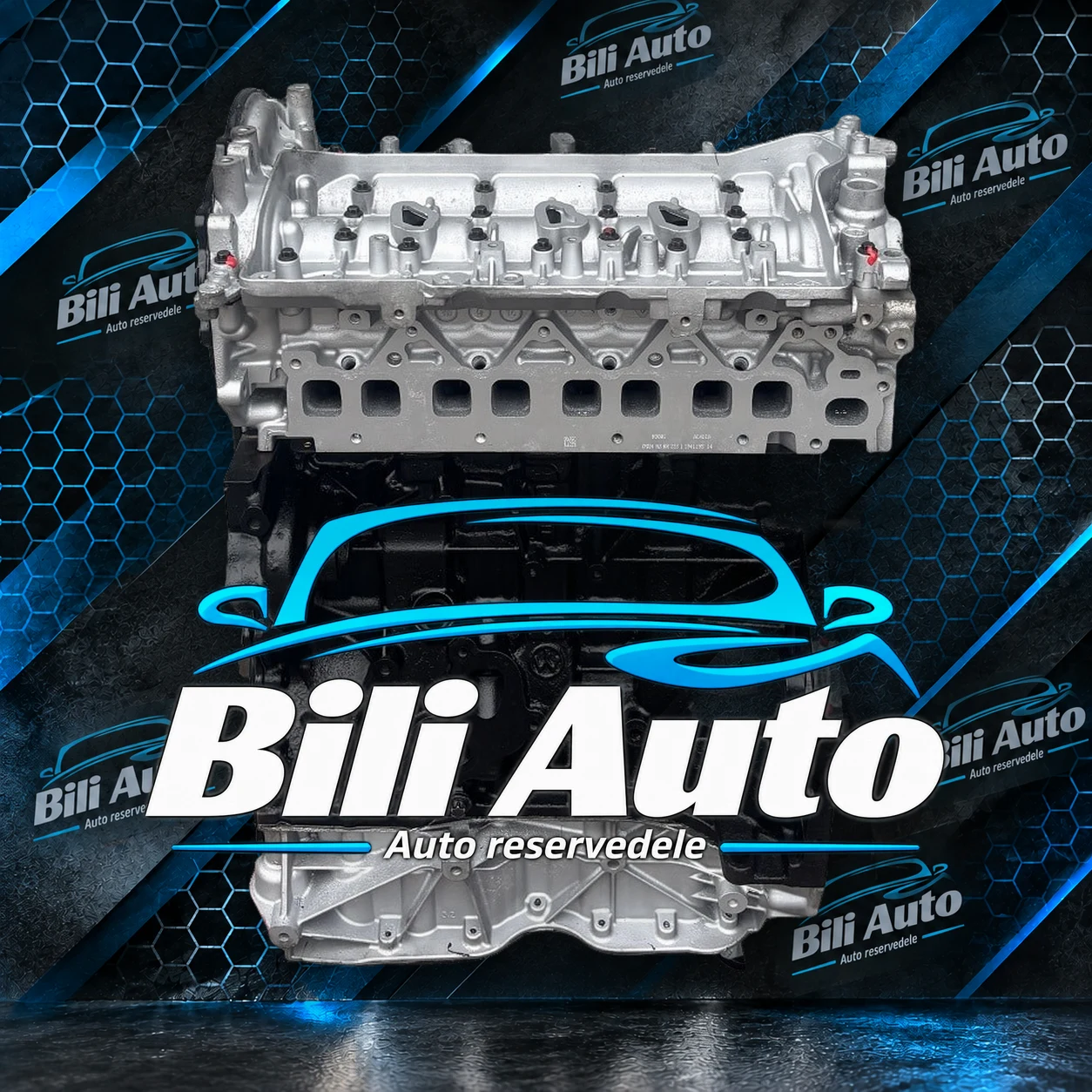 Nissan 2.3 Biturbo NV400 - renoveret motor (long block) - Billede 2