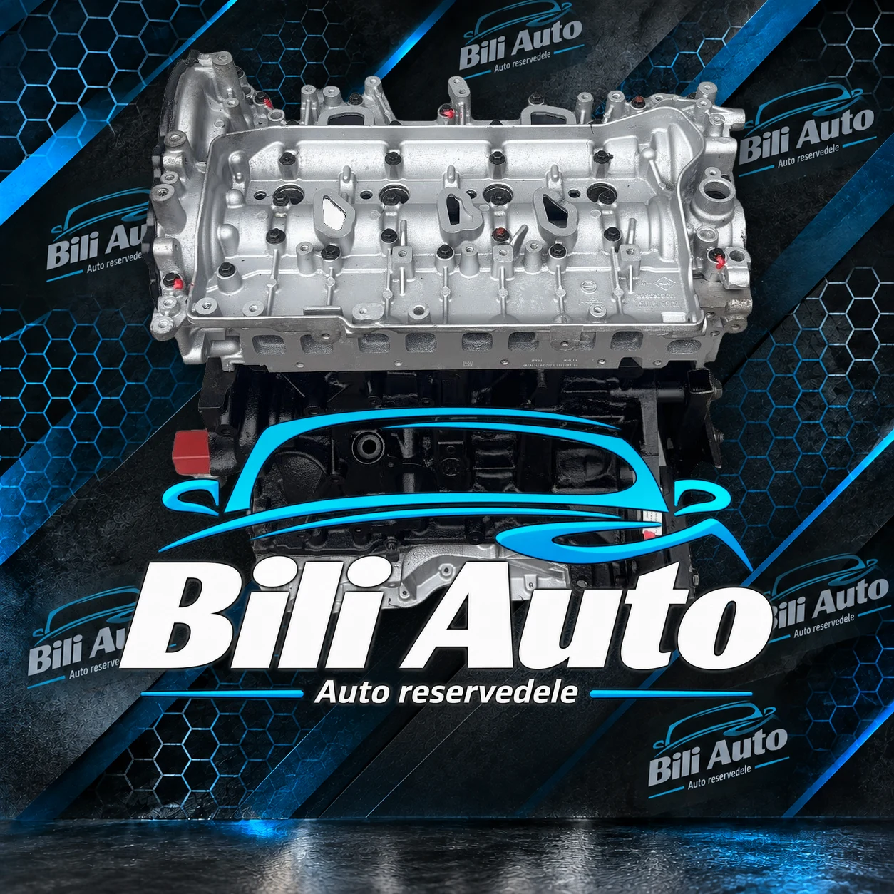 Nissan 2.3 Biturbo NV400 - renoveret motor (long block) - Billede 3
