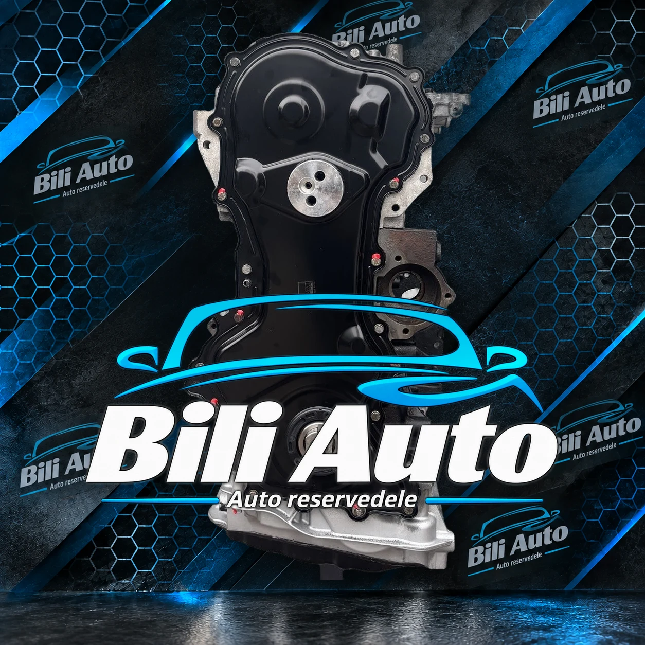 Nissan 2.3 Biturbo NV400 - renoveret motor (long block) - Billede 4