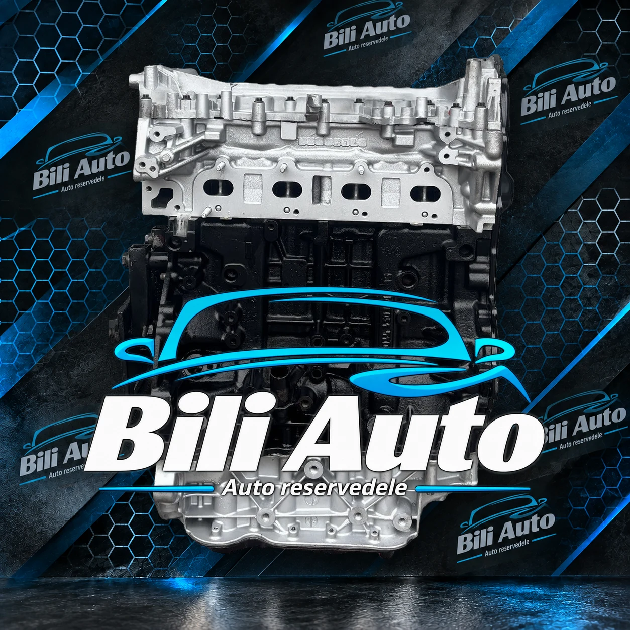 Nissan 2.3 Biturbo NV400 - renoveret motor (long block) - Billede 5