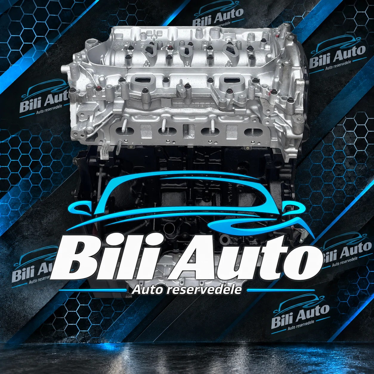 Nissan 2.3 Biturbo NV400 - renoveret motor (long block) - Billede 6