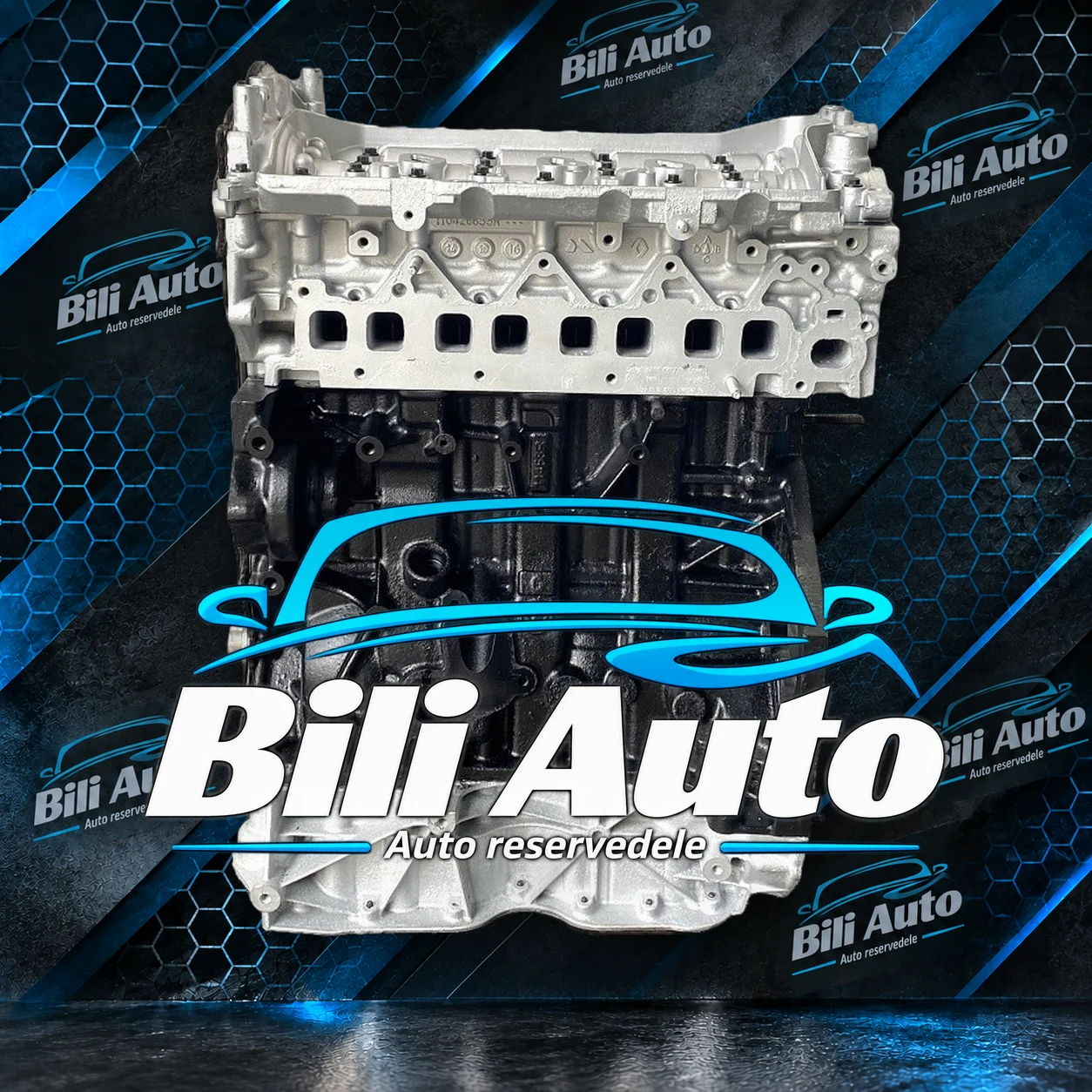 Nissan 2.3 Biturbo NV400 - renoveret motor (long block) - Billede 8
