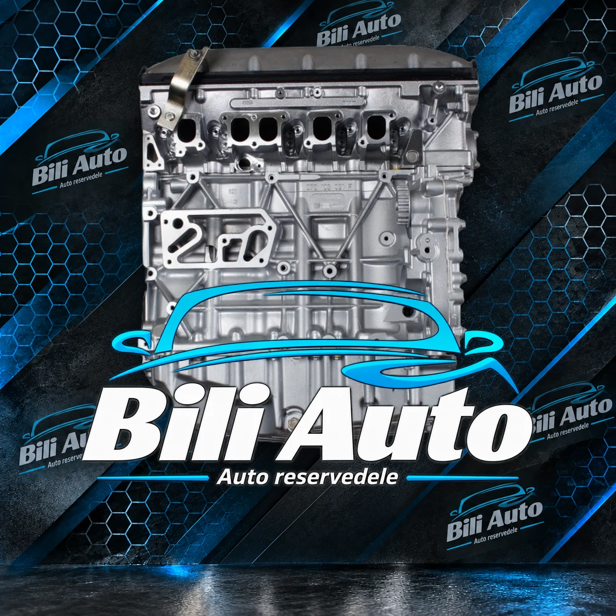 VW T5 2.5 TDI AXD AXE BNZ BPC - renoveret motor (long block)
