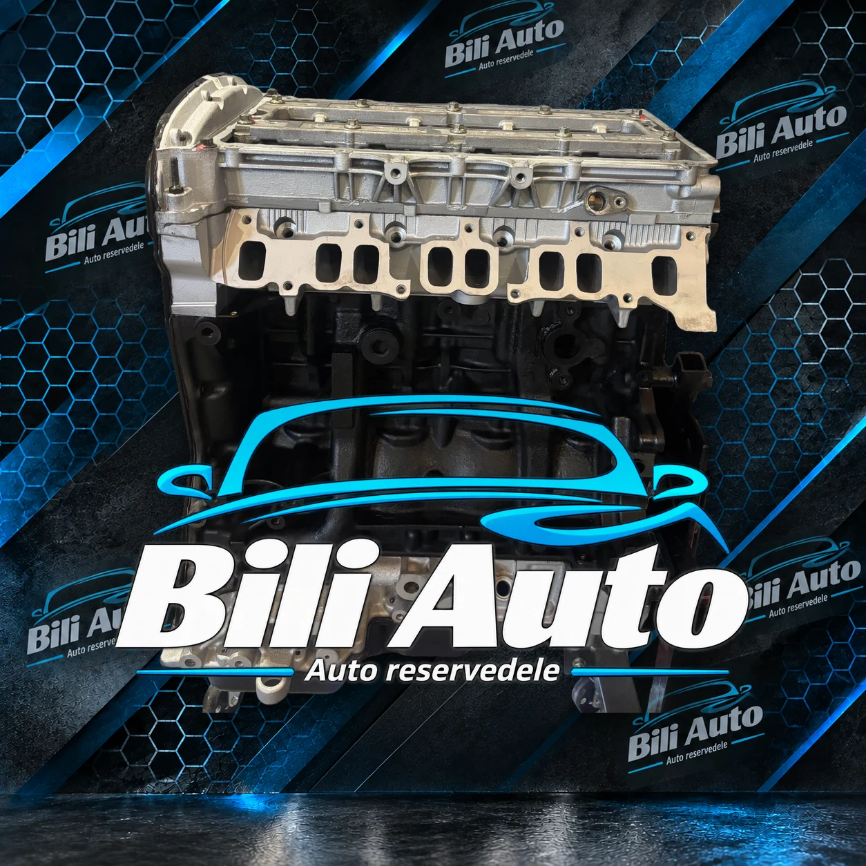 Ford 2.2 TDCi RANGER GBVAJQ T22DD0P - renoveret motor (long block)