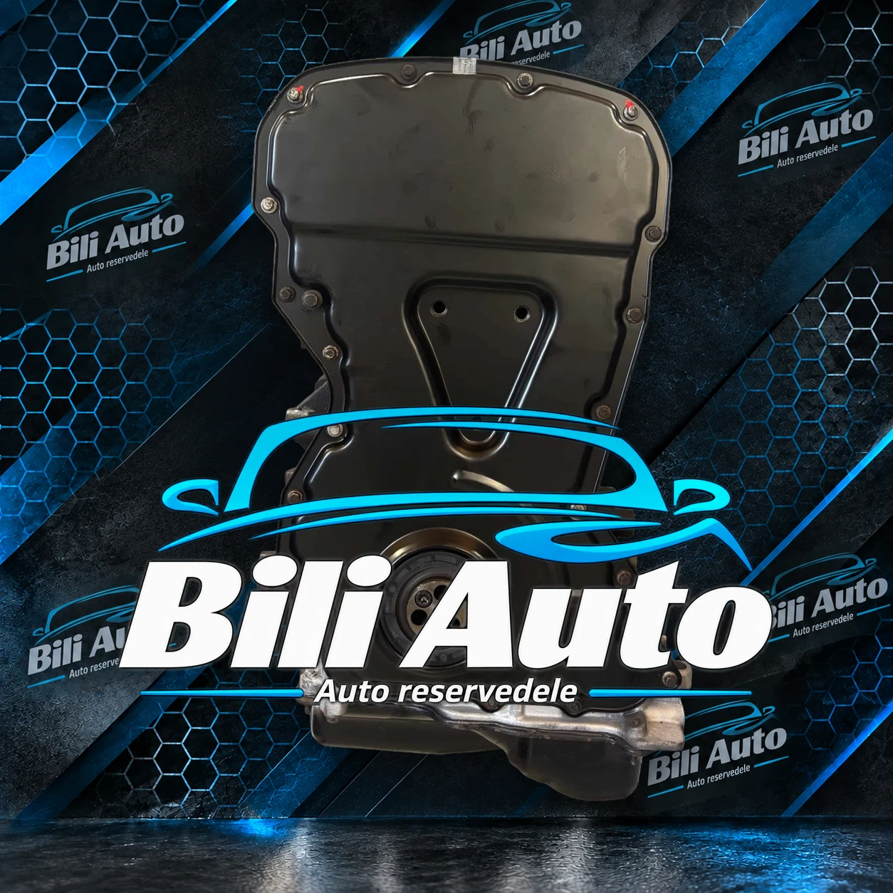 Ford 2.2 TDCi RANGER GBVAJQ T22DD0P - renoveret motor (long block) - Billede 3