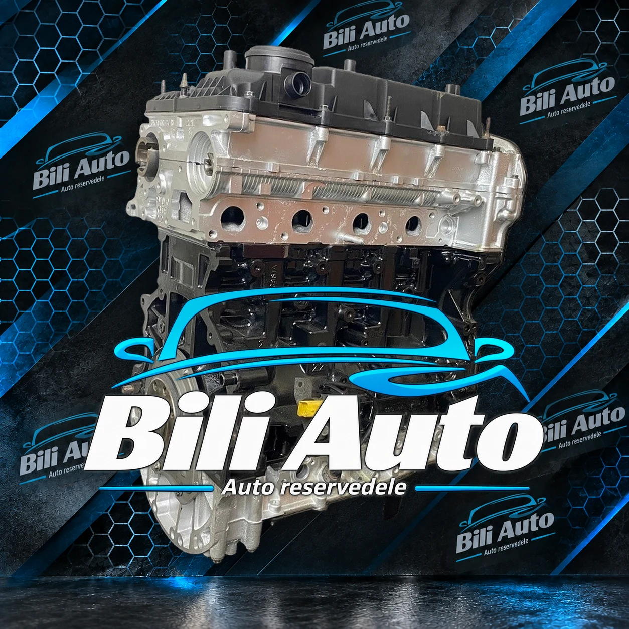 Ford 2.2 TDCi RANGER GBVAJQ T22DD0P - renoveret motor (long block) - Billede 6
