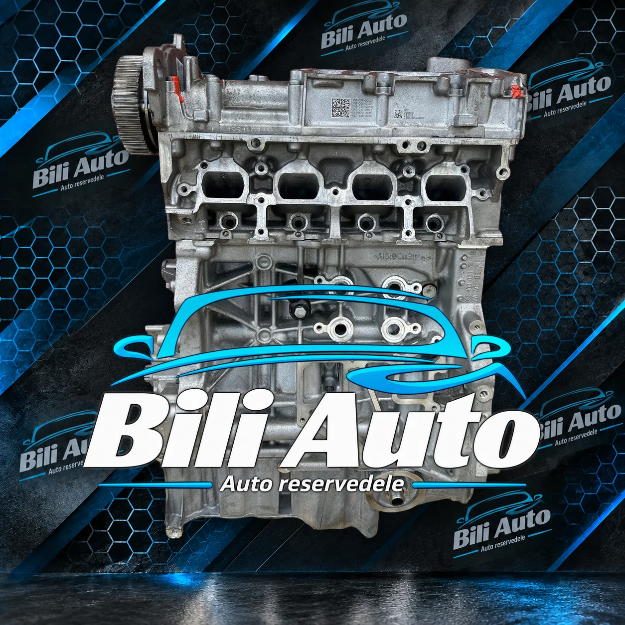 VW 1.5 TSI DPC DPCA - renoveret motor (long block)