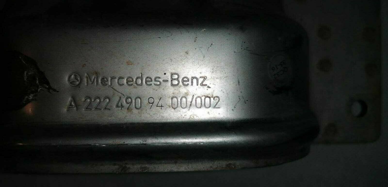 Rørhale højre Mercedes W222 facelift A2224909400 - Billede 5