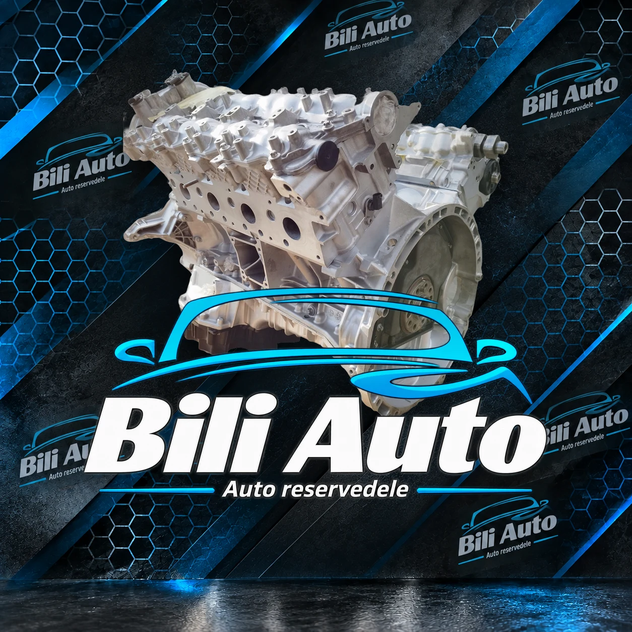 157983 MERCEDES-BENZ SL (W231) 63 AMG 430kW - renoveret motor (long block) - Billede 2