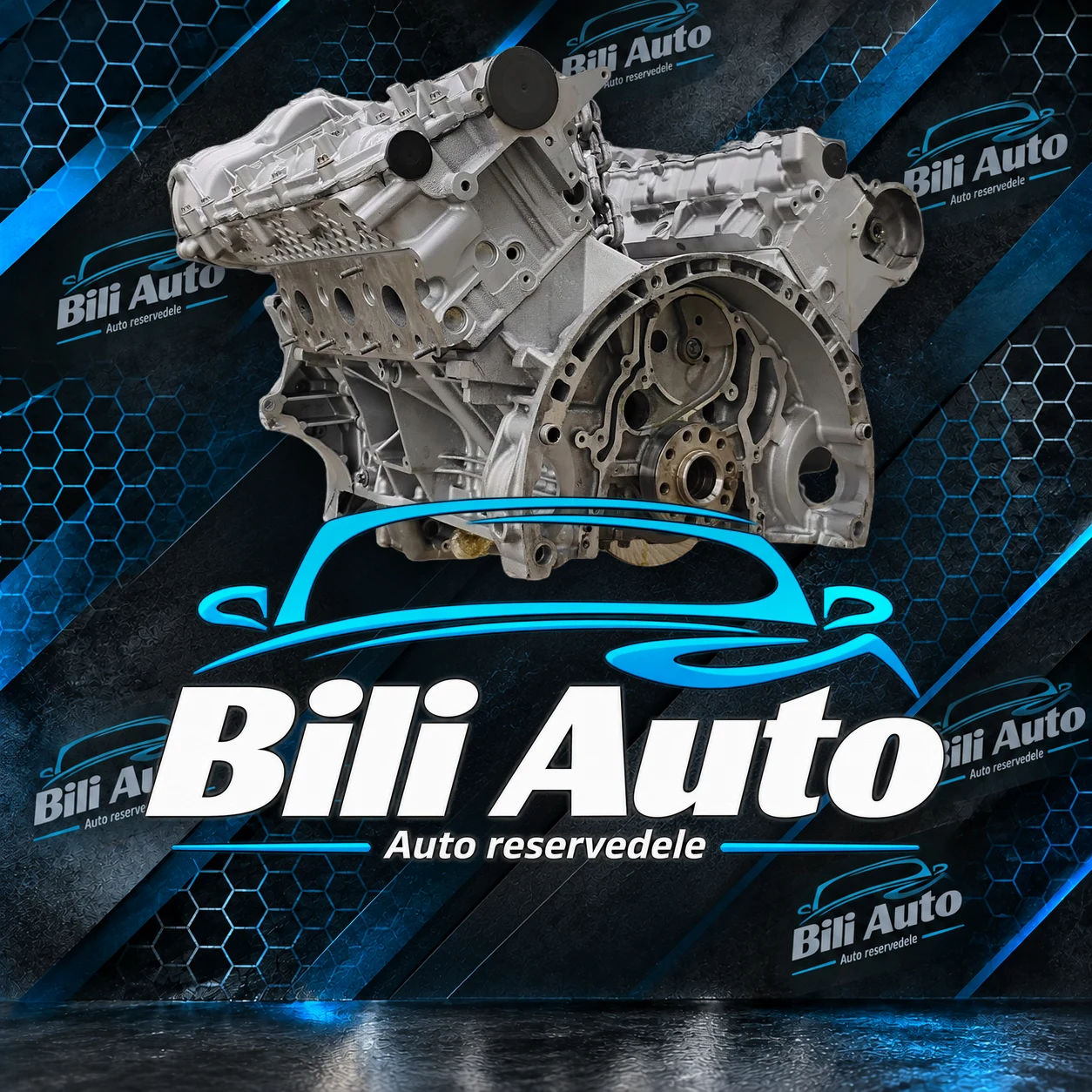 272961 MERCEDES-BENZ C (W204) 350, -T, -LPG 200kW - renoveret motor (long block) - Billede 2