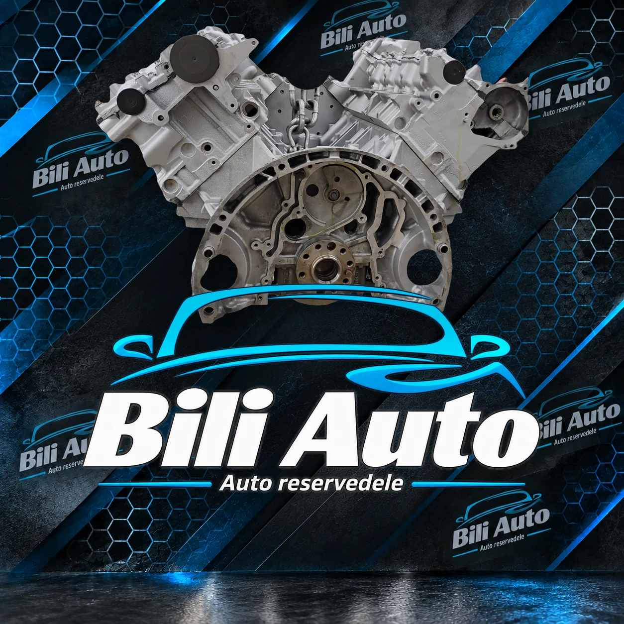 272961 MERCEDES-BENZ C (W204) 350, -T, -LPG 200kW - renoveret motor (long block) - Billede 4