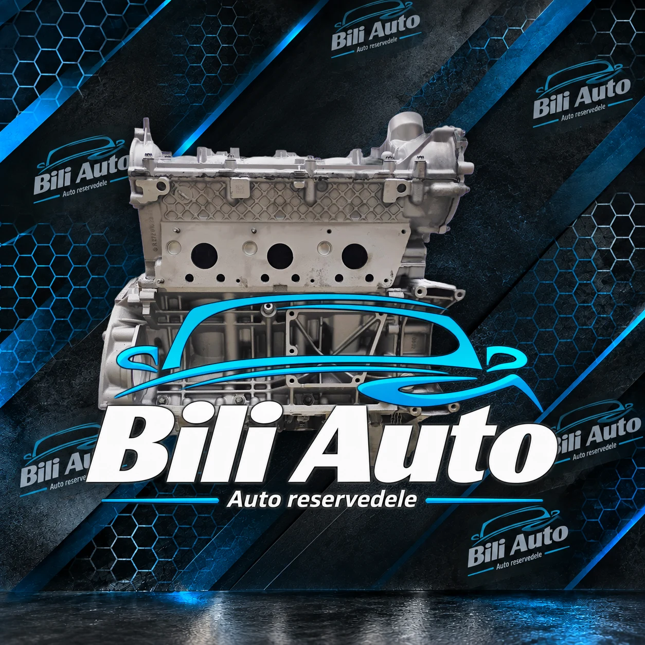 272966 MERCEDES-BENZ SL (W230) 350 200kW - renoveret motor (long block) - Billede 3
