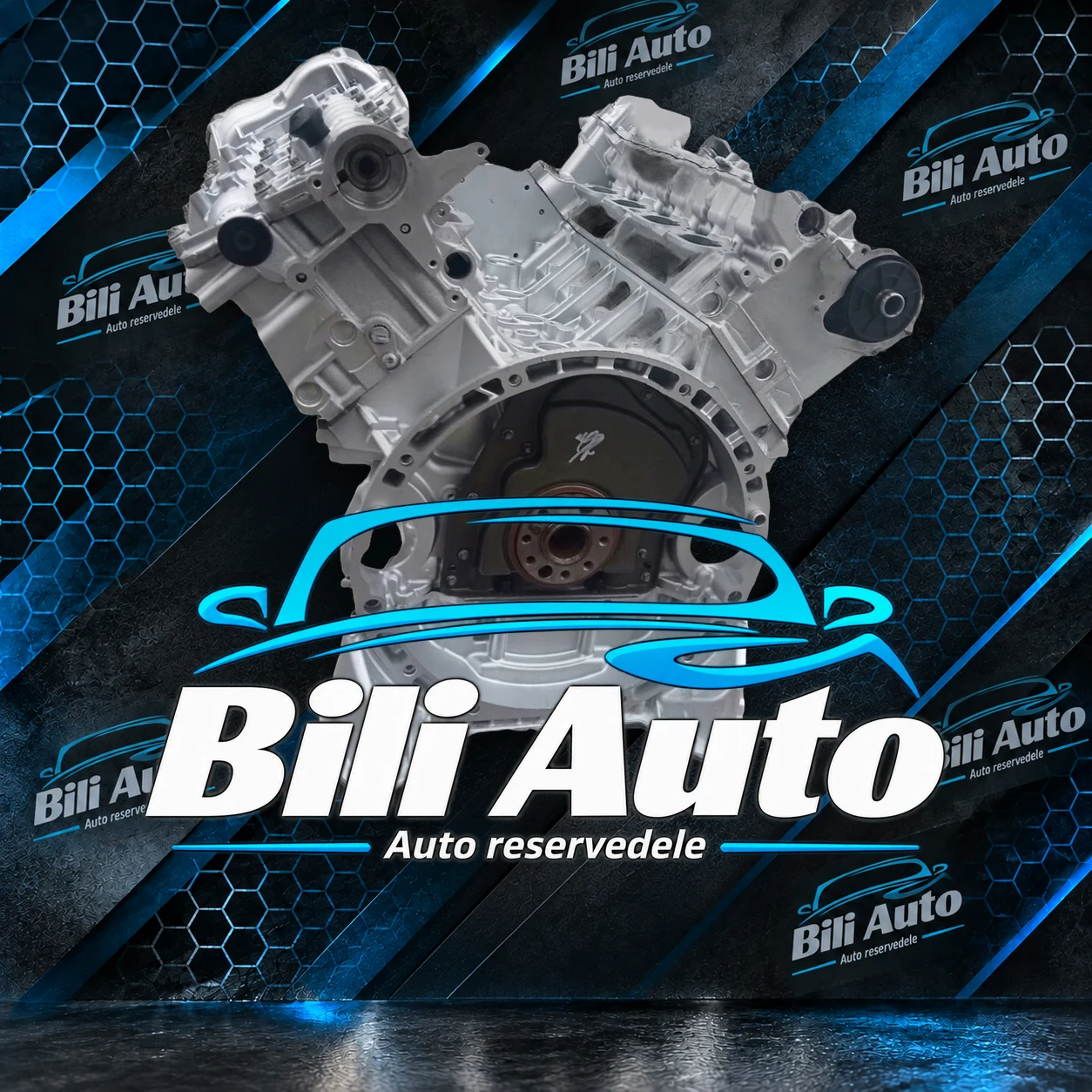 273963 MERCEDES-BENZ GL (X164) 500/550 4MATIC 285kW - renoveret motor (long block) - Billede 4