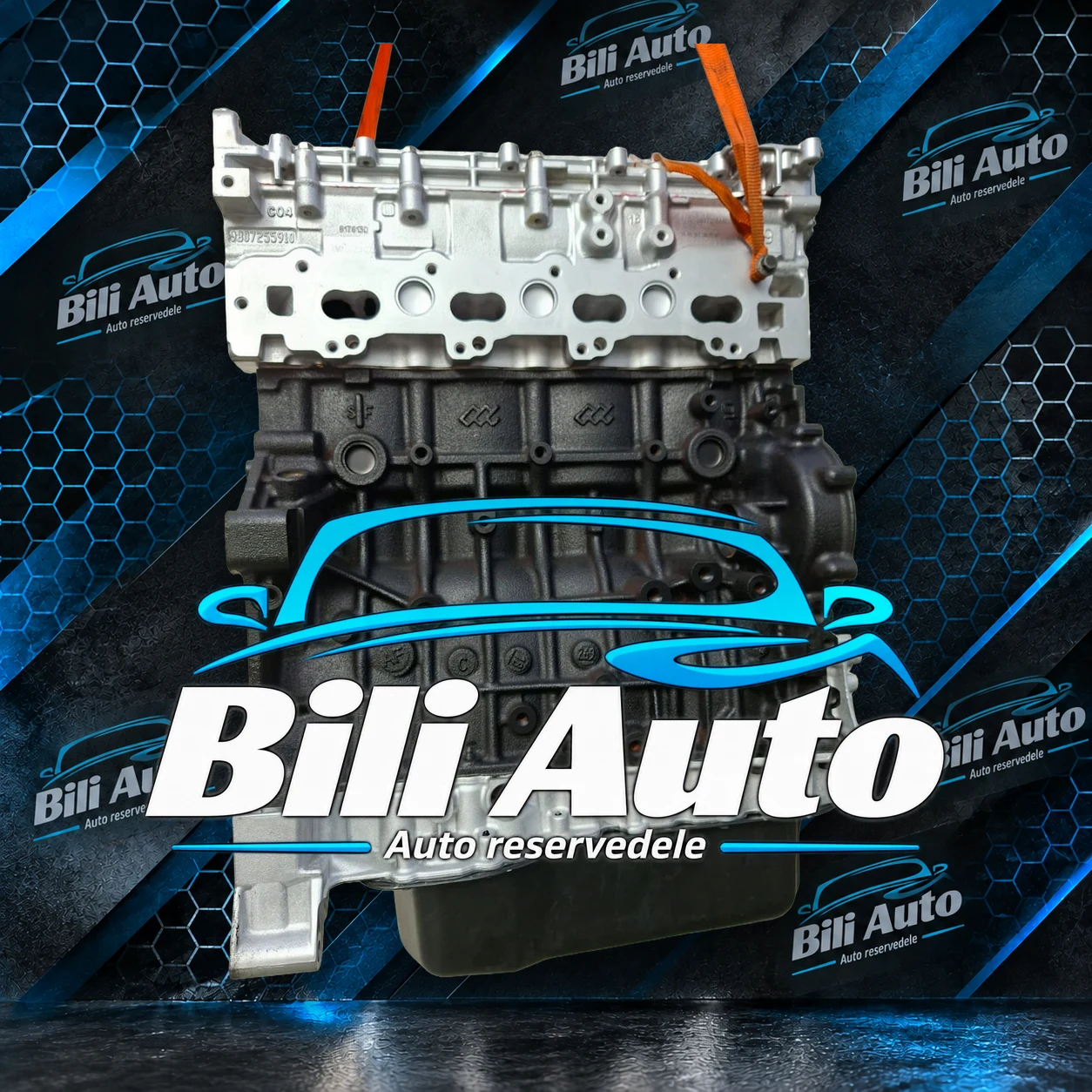 4WZFHV (DW10FC-AHH) TOYOTA ProAce /-Verso (K0) 2.0 D4d 130kW - renoveret motor (long block) - Billede 2