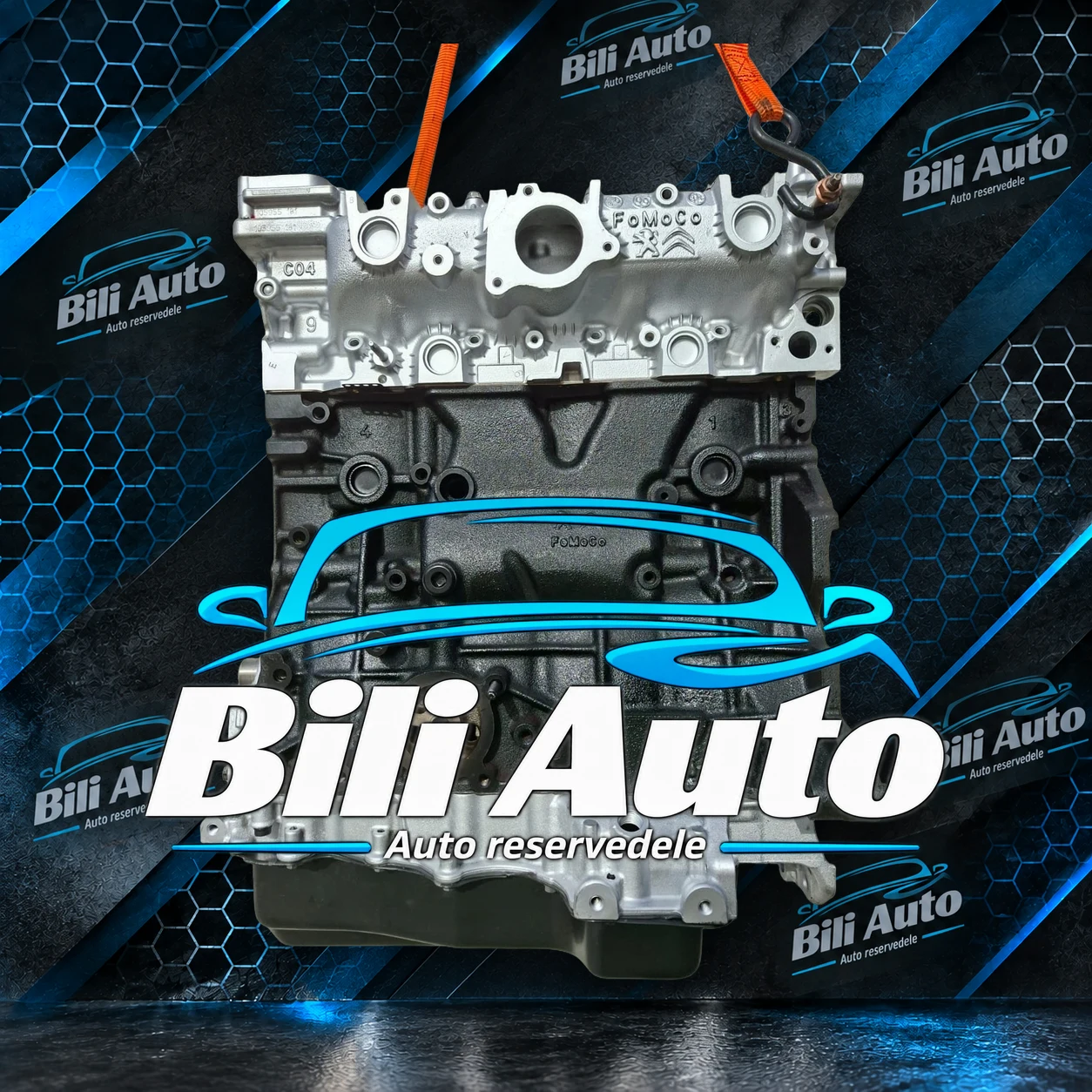 4WZFHV (DW10FC-AHH) TOYOTA ProAce /-Verso (K0) 2.0 D4d 130kW - renoveret motor (long block) - Billede 6