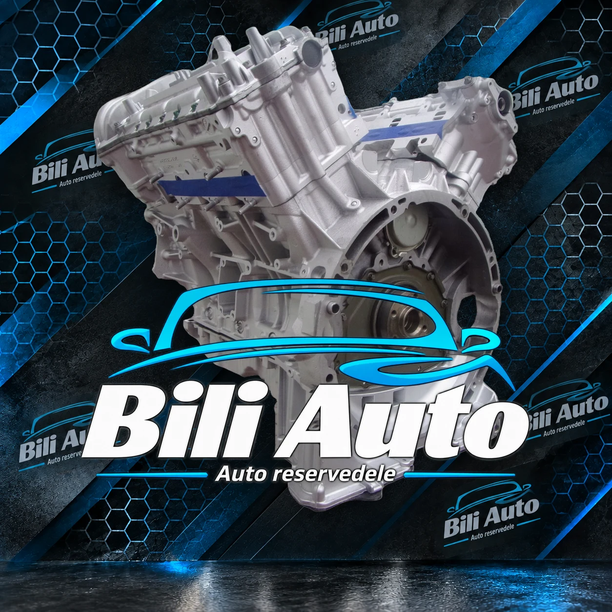 OM 642.868 MERCEDES-BENZ S (W221) 350 BlueTEC 4MATIC - renoveret motor (long block) - Billede 2