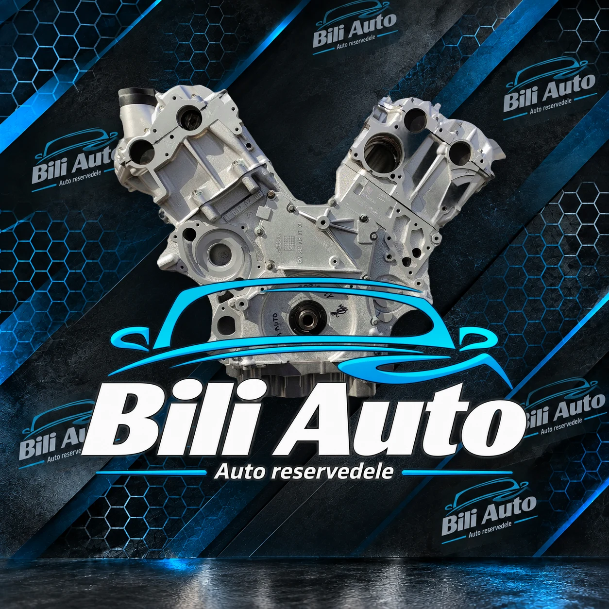OM 642.870 MERCEDES-BENZ R (W251) 320/350 BlueTEC 4MATIC 155kW - renoveret motor (long block) - Billede 3