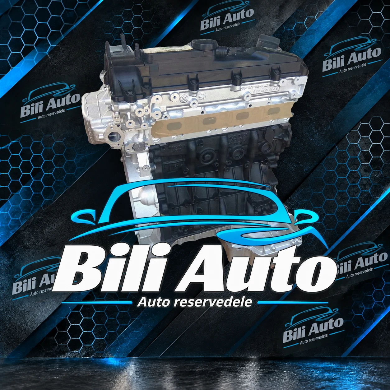 OM 651.957 MERCEDES-BENZ Sprinter II (W906) 416 CDI 120kW - renoveret motor (long block) - Billede 2