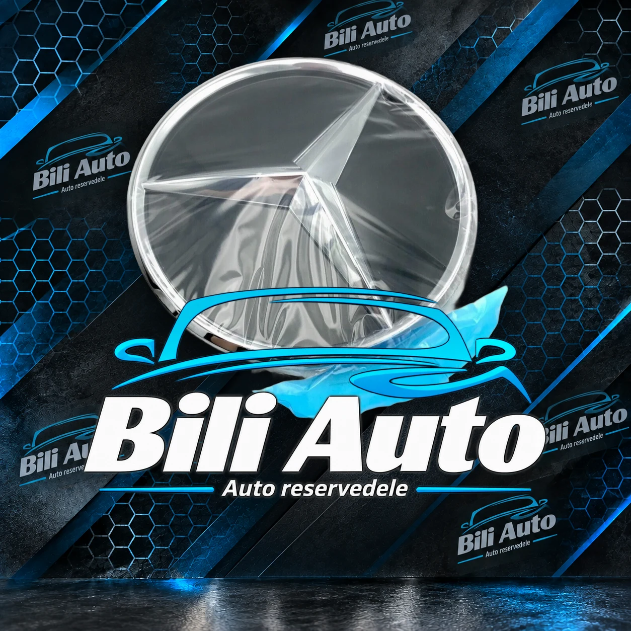 Emblem Mercedes W214 AMG GT W290 C290 C192 SL R232 CLE C236 - Billede 4