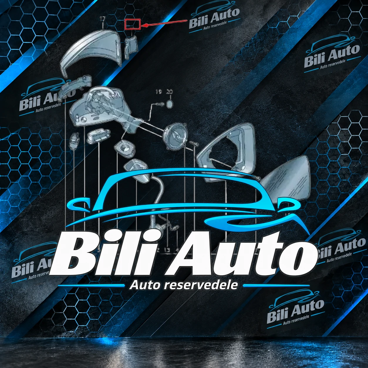 Radar sensor blindvinkel højre VW Touareg CR III 760949146 - Billede 5