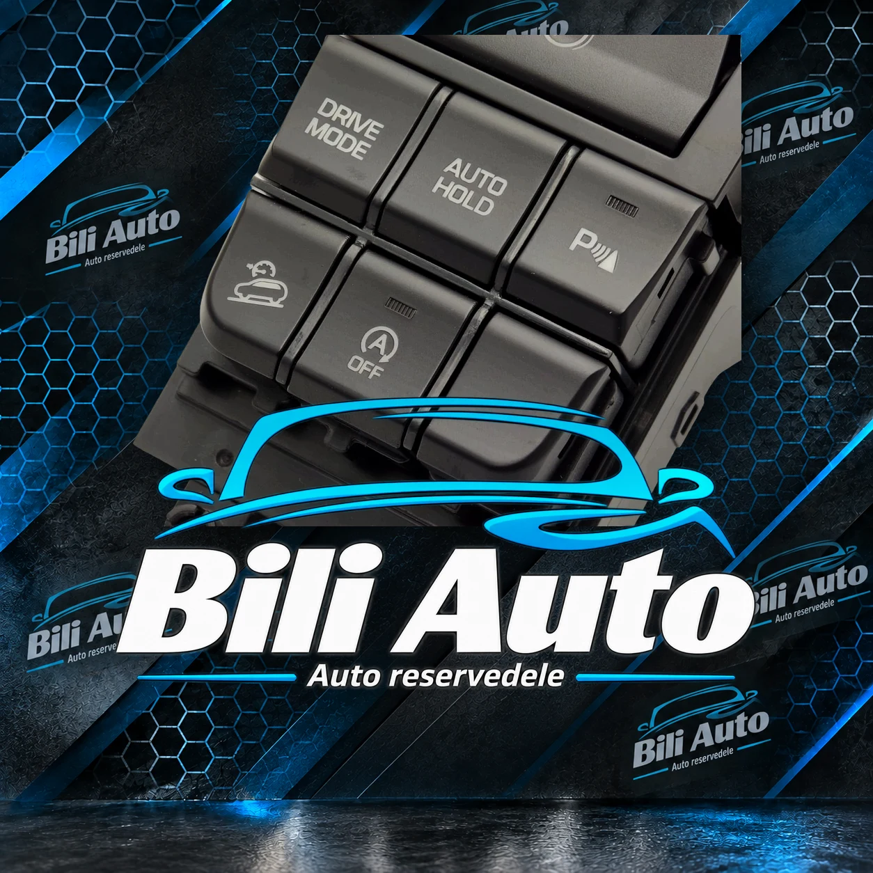 Panel håndbremsekontakt Hyundai Tucson 2015-2020 93300D30104X - Billede 3