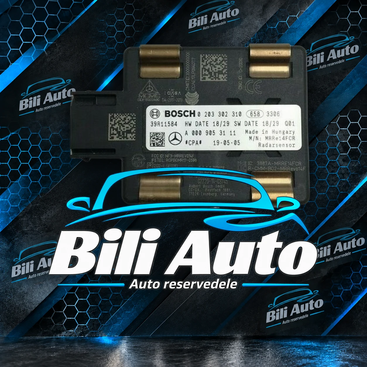 Radar Mercedes A0009053111 A0009052716 A0009056911