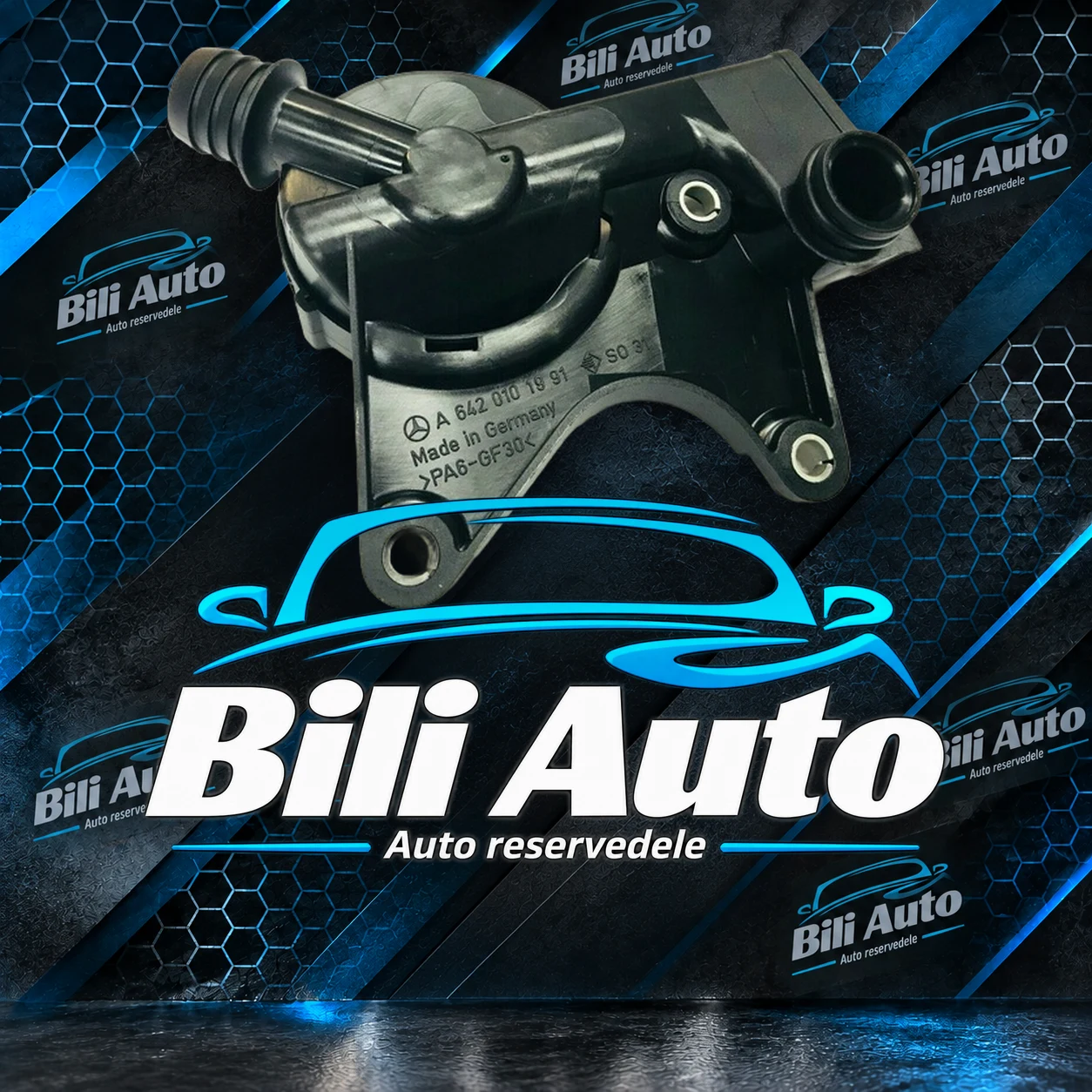 Krumtaphusudluftning Mercedes Vito W639 Sprinter V6 CDI W906 - Billede 2