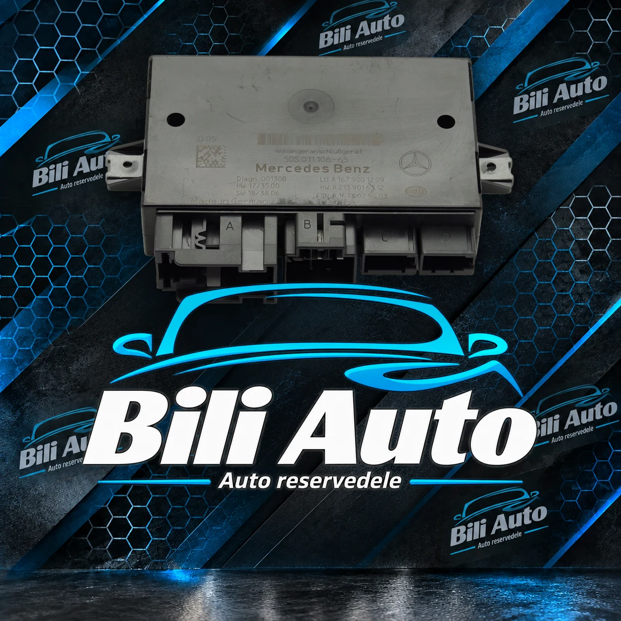 Modul til anhængertræk Mercedes GLE V167 C167 GLC C253 X253 Vito W447