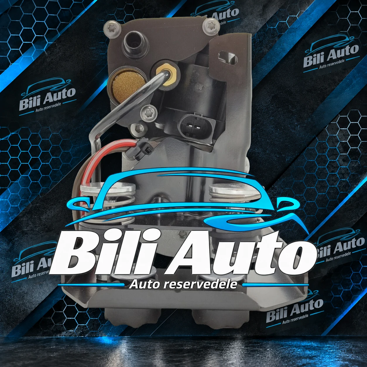Kompressor med beslag BMW F10 F11 5-serie F01 F02 7-serie GT - Billede 4