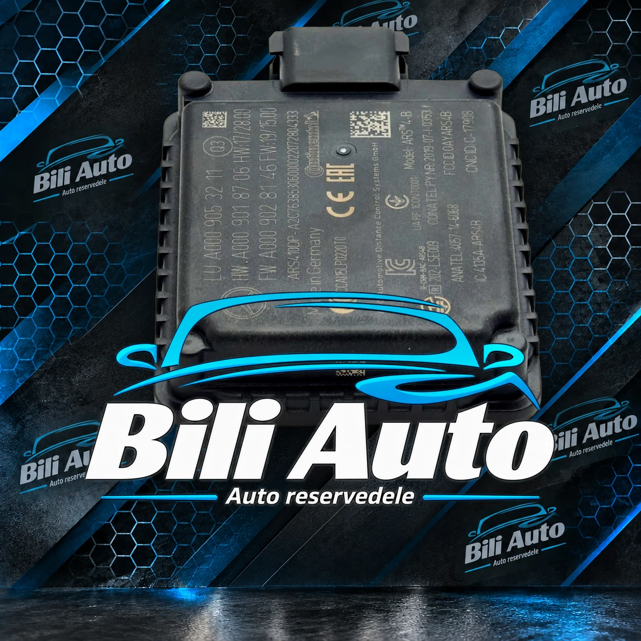 Radarsensor Distronic Mercedes A0009053211 - Billede 2