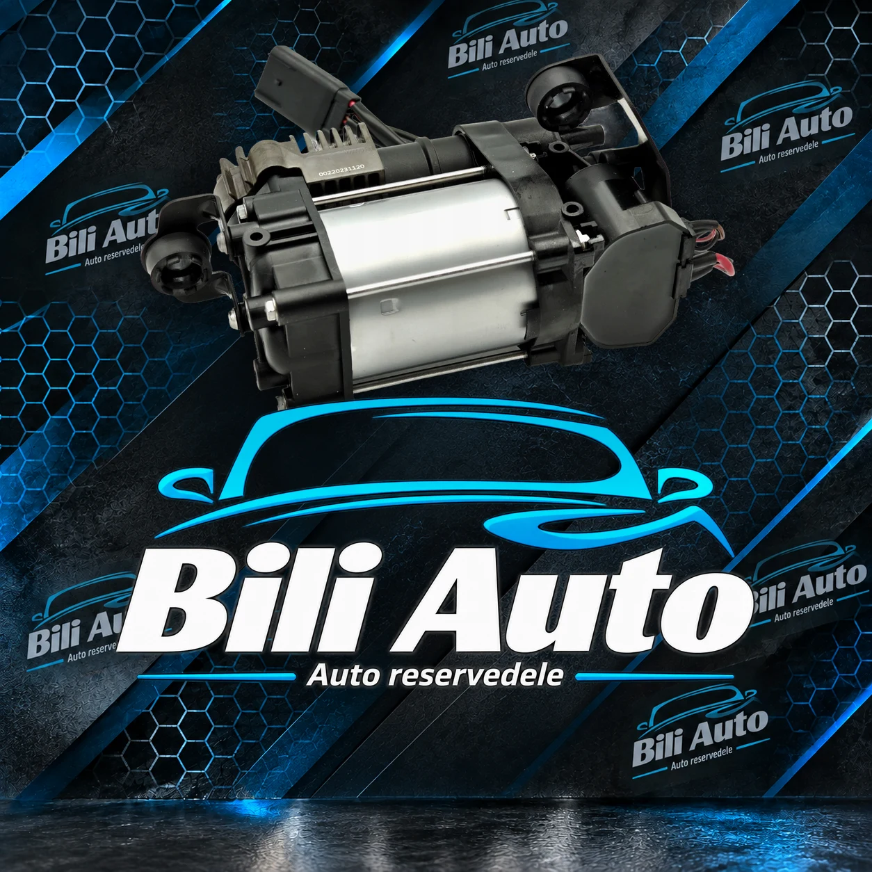Luftkompressor Tesla S 2012-2016 600640300A - Billede 6