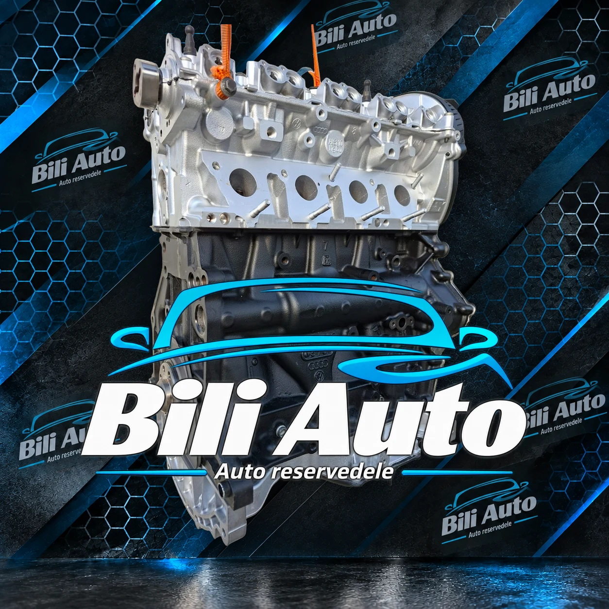 BWA AUDI TT (8J) 2.0 TFSI 147kW - renoveret motor (long block) - Billede 6