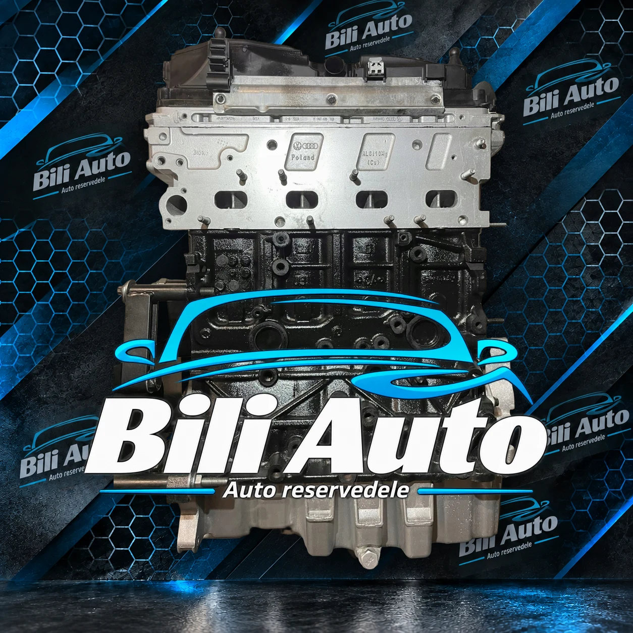 CFHC SEAT Altea (-XL, -Freetrack) (5P1, 5P5) 2.0 CR TDI CFHC - renoveret motor (long block) - Billede 3